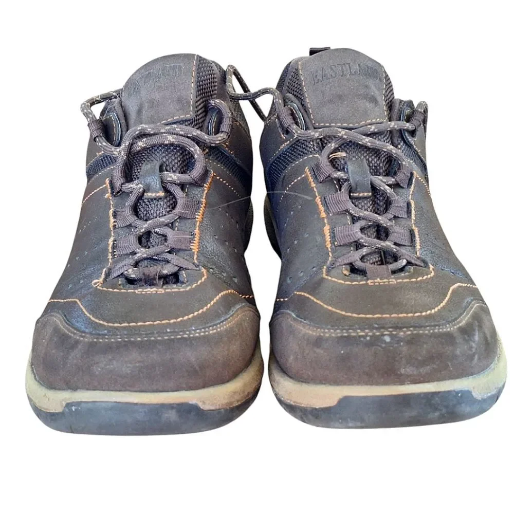 Eastland Mens Elliott Walking Oxfords Brown Lace Up Dad Athletic Comfort Shoe 10
